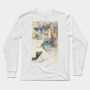 And I Should Look Like a Fountain of Gold by Warwick Goble Long Sleeve T-Shirt